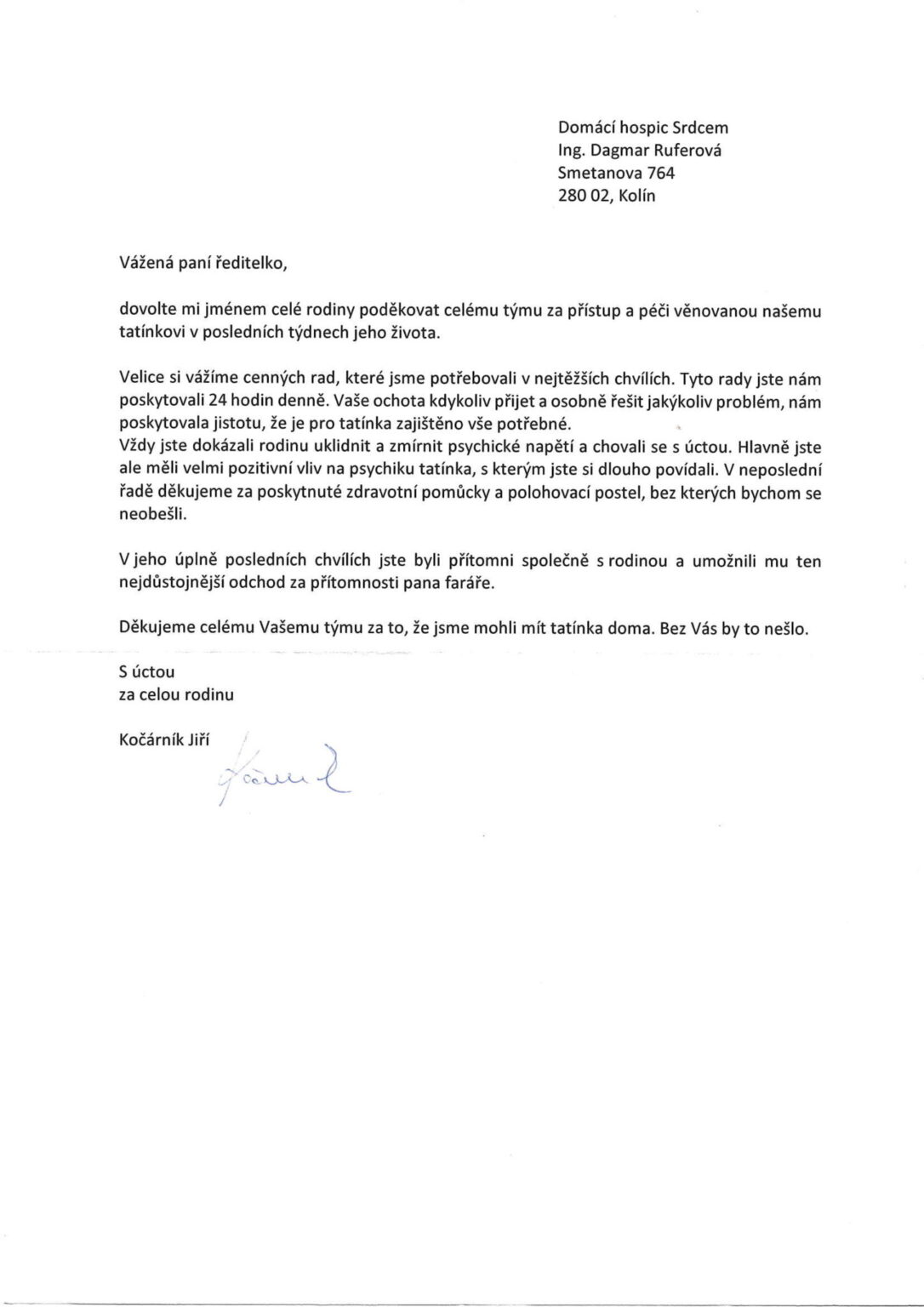 Reference – hospic-kolin.cz